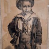 Portrait of the little sailor