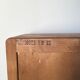 Small wooden library shelf