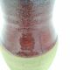 Swedish vase in pistachio sandstone and ox blood