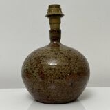Guy Baudat pyrite stoneware lamp in the La Borne Julia style