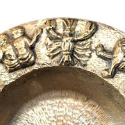 Cendrier vide-poche zodiaque en bronze massif