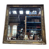 Miroir carré époque restauration