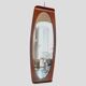 Mid Century Modern Wood Wall Mirror, Campo e Graffi, Italy 1950s