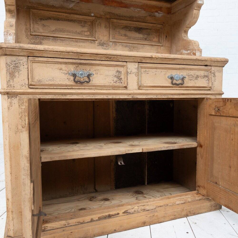 Antique French Two-Part Buffet, 1880