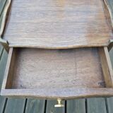 old bedside table or console with 3 drawers