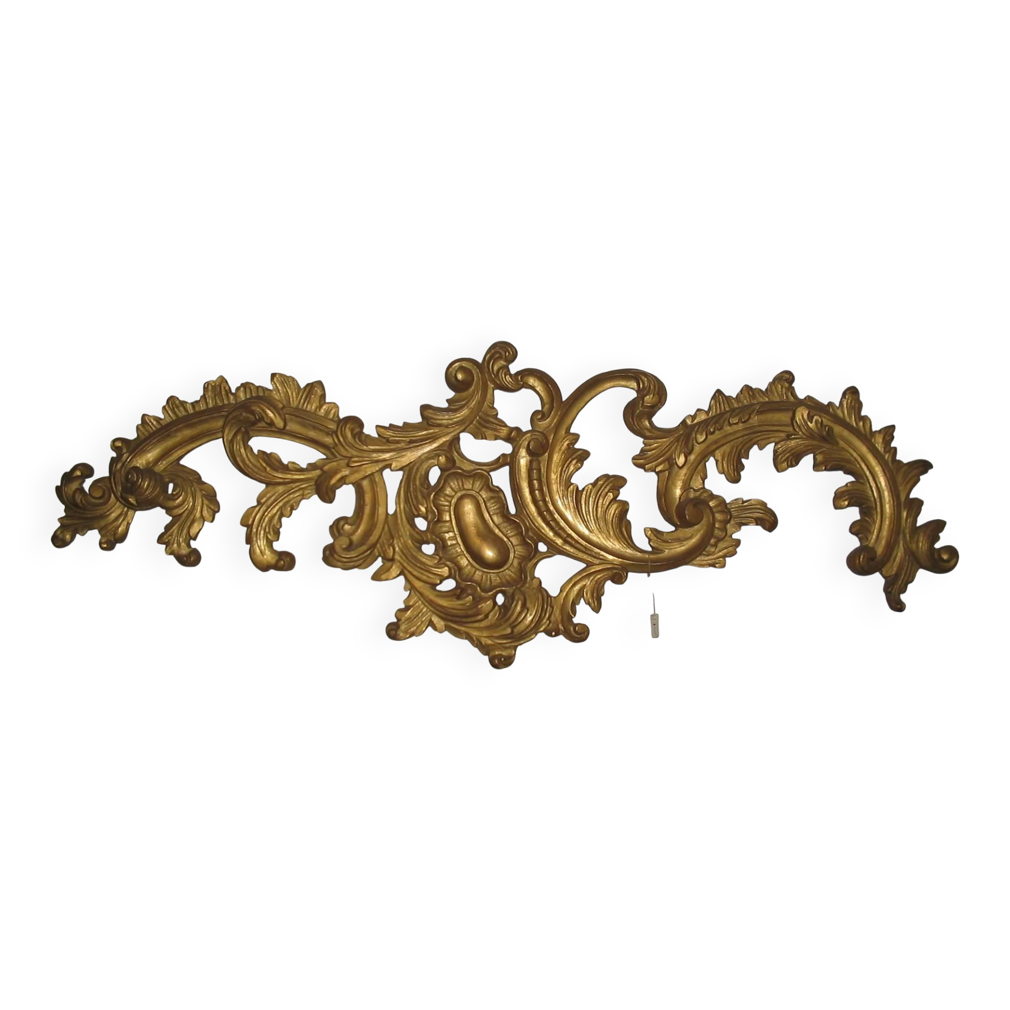 Golden Art Deco wall frieze, 1930-1950