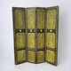 Painted Wooden Screen India 19th H 206 XL 171 Cm