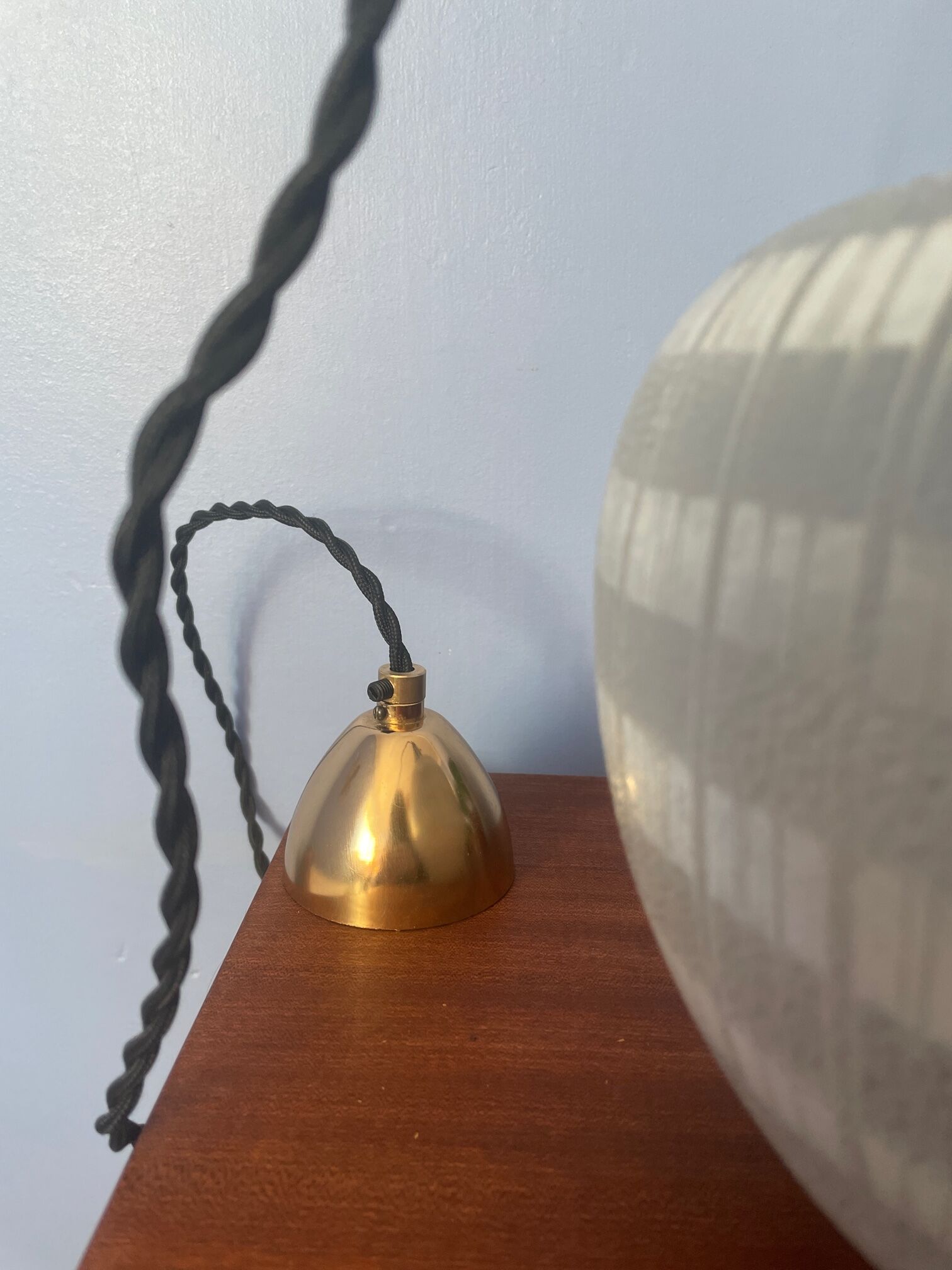 Italian murano glass pendant lamp