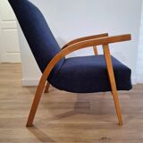 Lejkowski Leśniewski designer lounge chair, 1960s, Poland