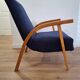 Chaise longue design Lejkowski Leśniewski, années 1960, Pologne
