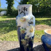 Fireplace set of vases in earthenware Montigny sur Loing