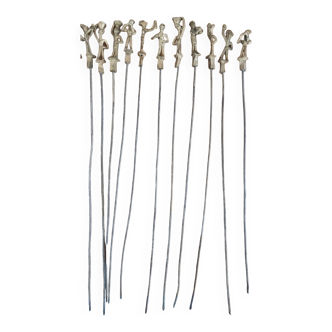 Set of 12 skewers