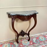 Console En Acajou D’époque Napoléon III XIX Eme Siècle