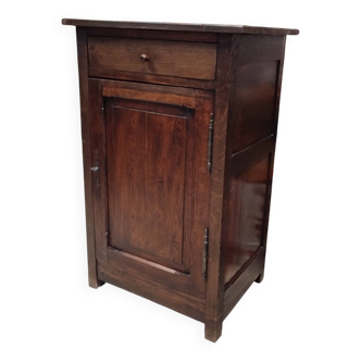 19th-century solid oak confiturer