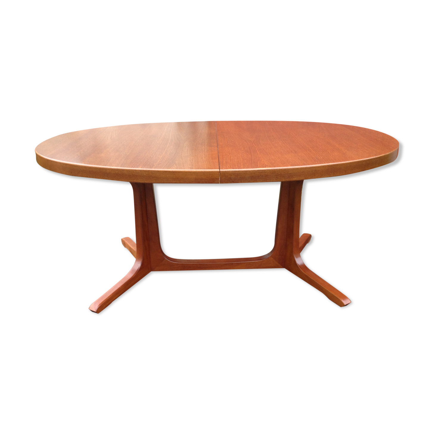 Table orme ovale baumann années 50/60