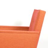 1970s swivel armchair on metal leg