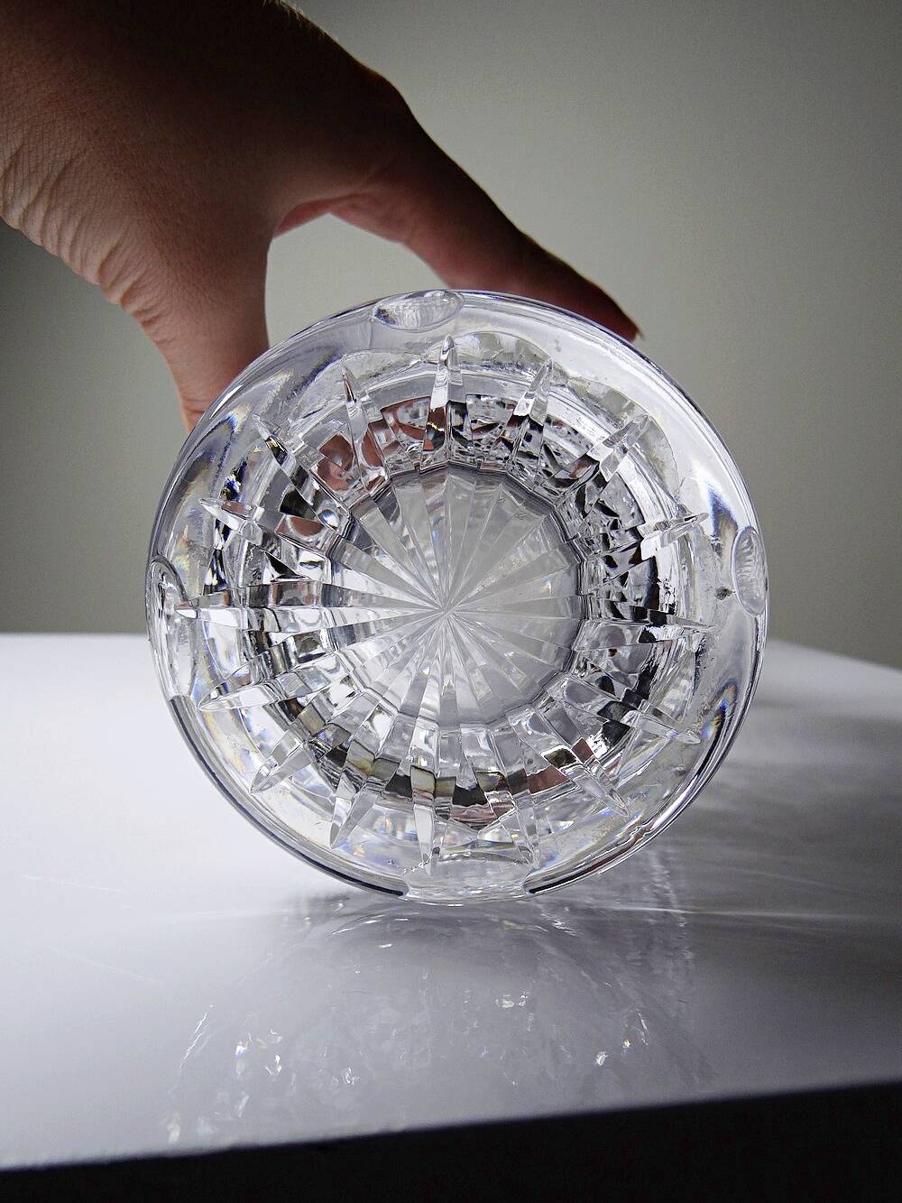 Vintage Waterford Crystal Maeve/Tramore cut crystal carafe, Ireland