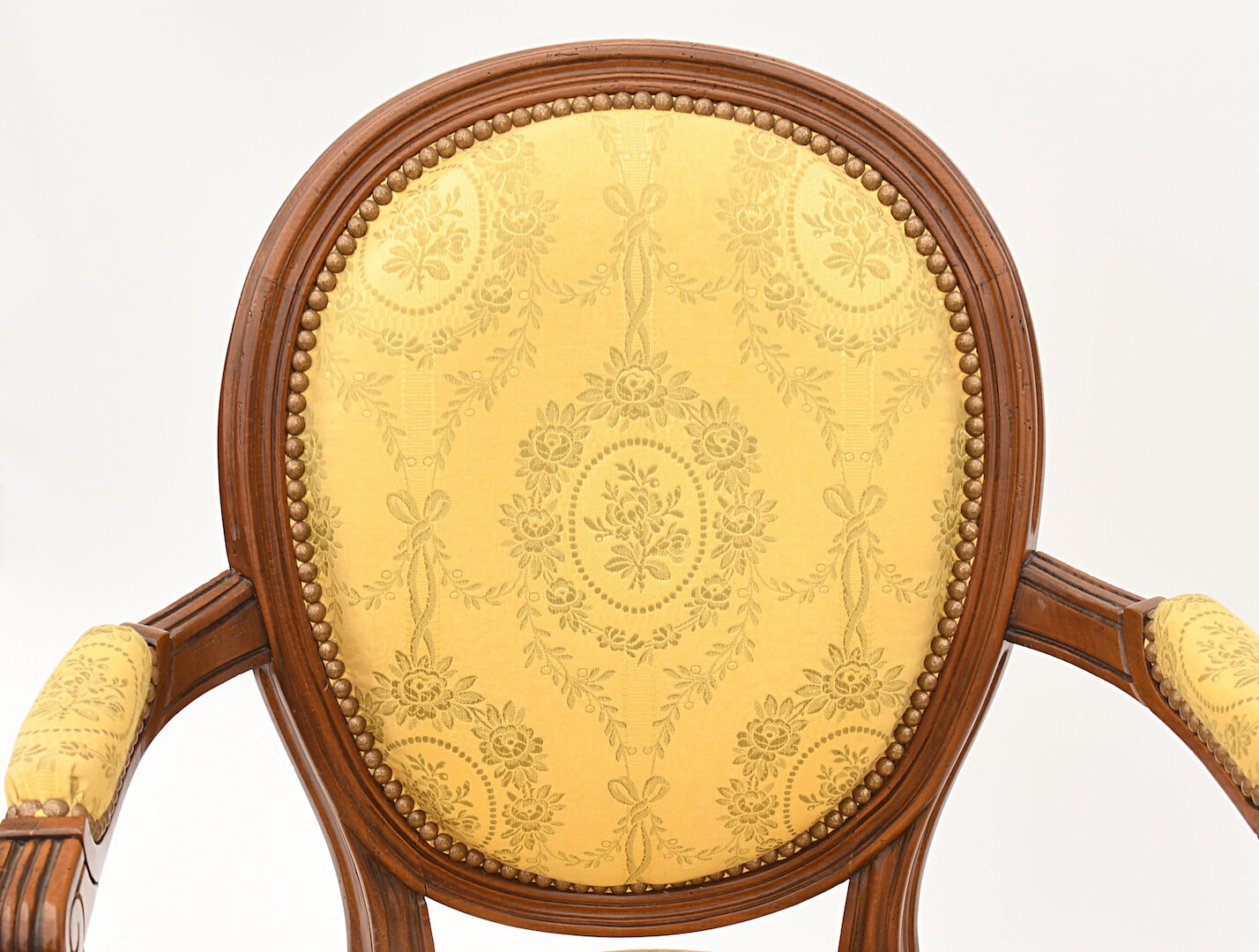 Louis XVI style convertible armchair