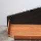 Small Mid-Century Shelf in Rosewood and Black Laminate, 1960s