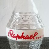 Vintage bistro decanter "St Raphael"