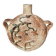 Vase plat forme gourde