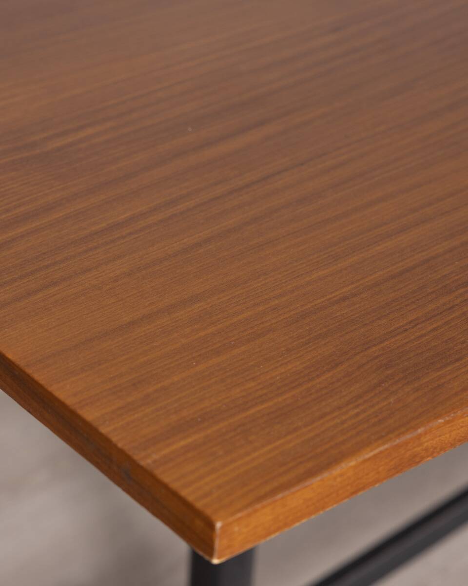 Vintage wooden table from the 1960s designed by Carlo Ratti for Lissoni.