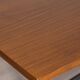 Vintage wooden table from the 1960s designed by Carlo Ratti for Lissoni.