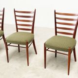 Set of four Danish dining chairs