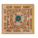 Vintage Turkish hand-knotted rug 118x128 cm