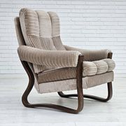 1970s, Danish lounge chair, original very good condition, corduroy.