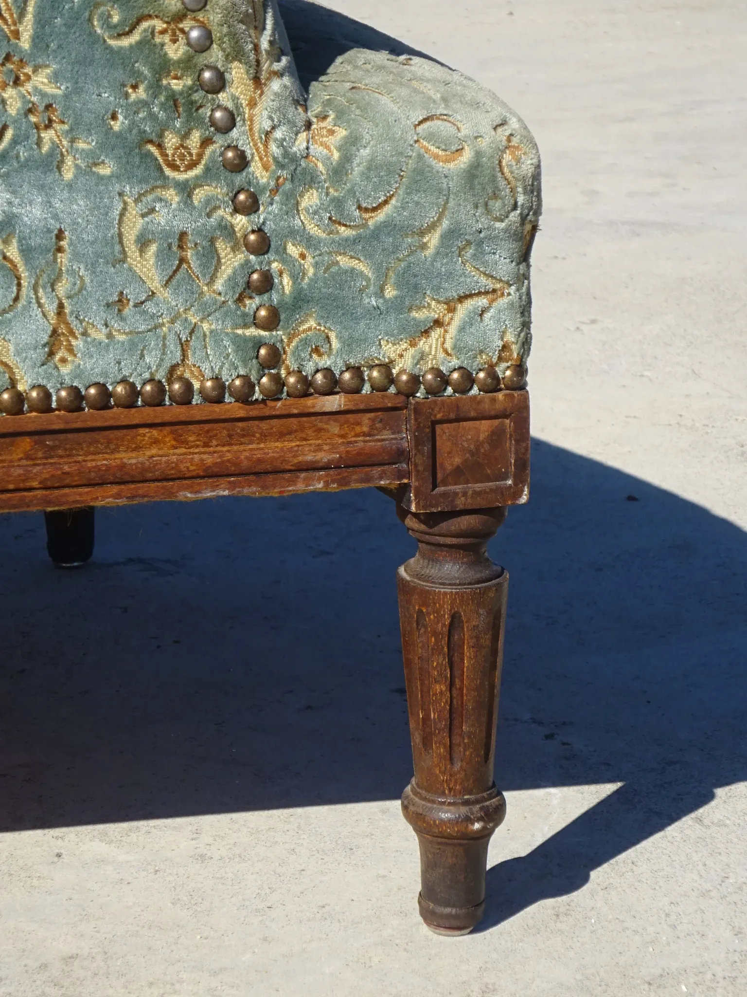 Napoleon III style armchair