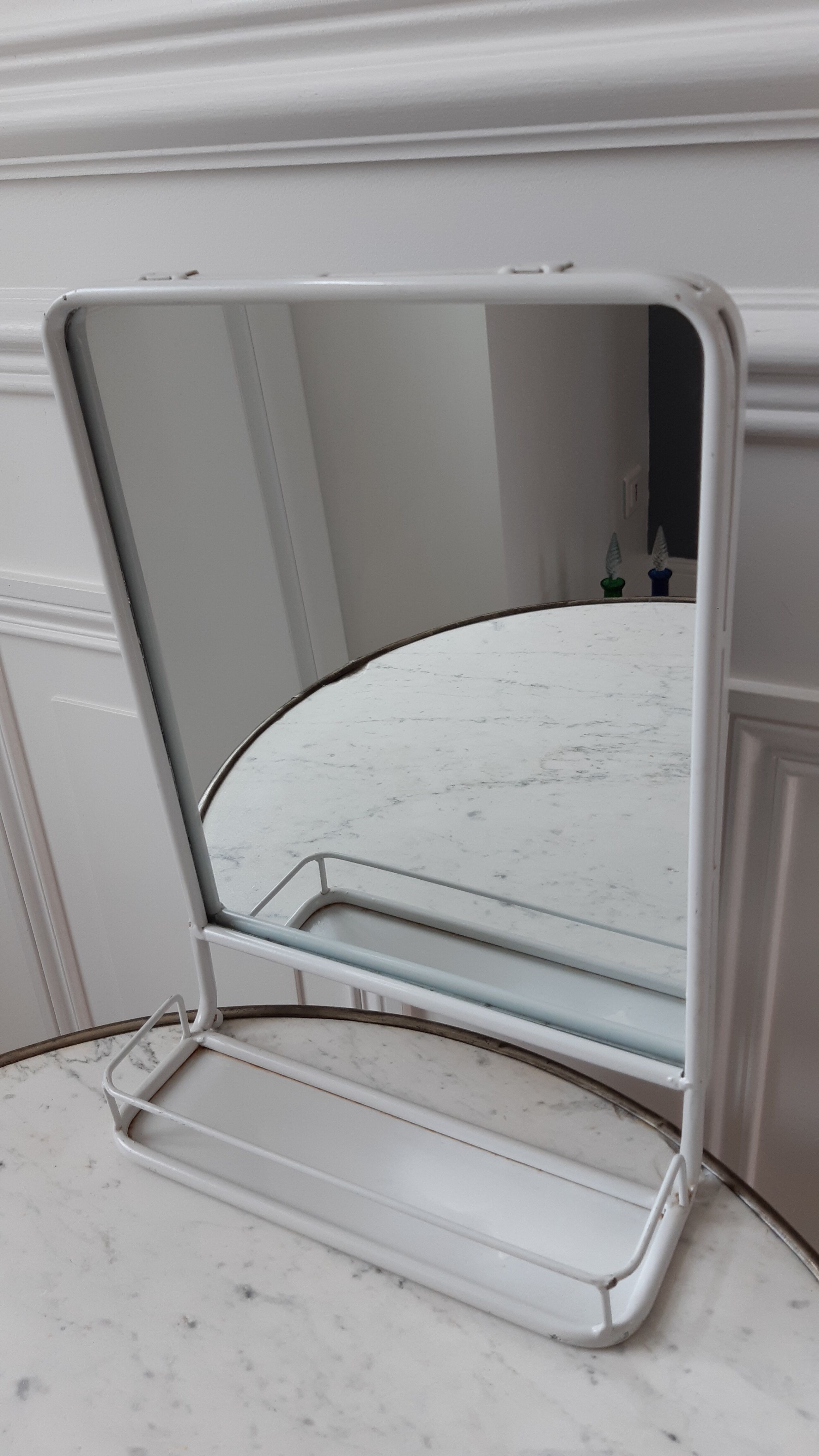 Bathroom mirror tablet 70s, 25x36 cm