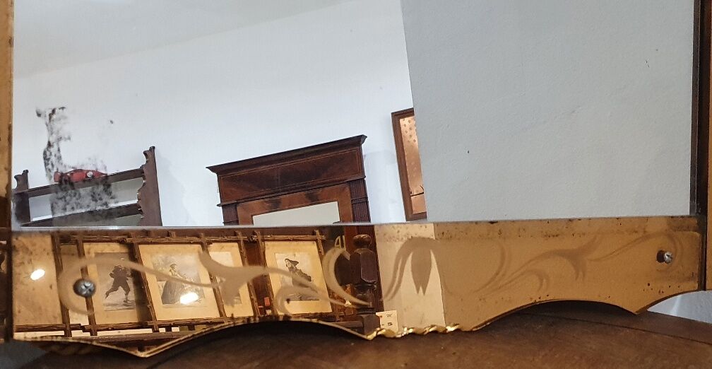 Venetian mirror "art deco" 63x43cm