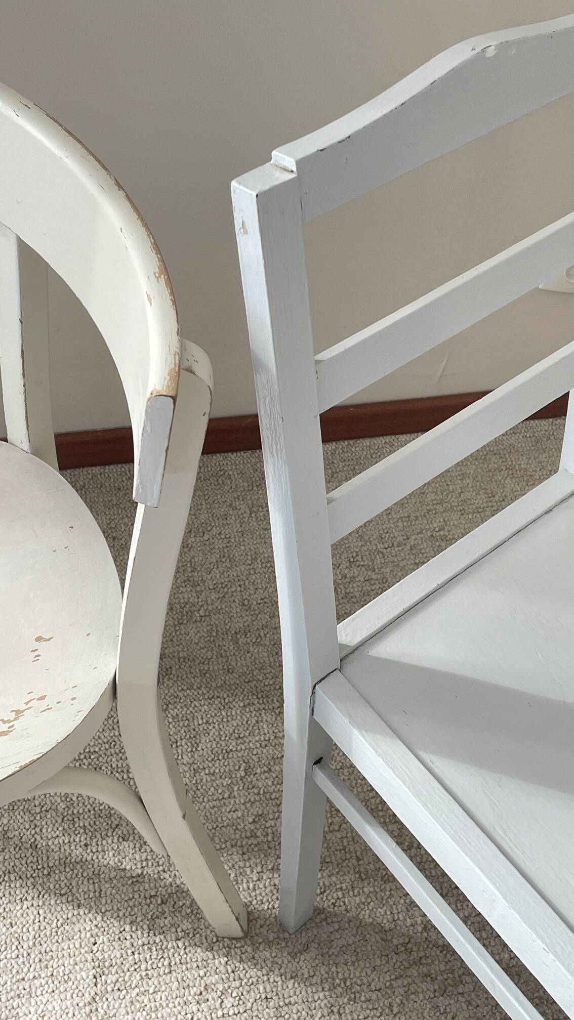 Paire de chaises bistrot vintage