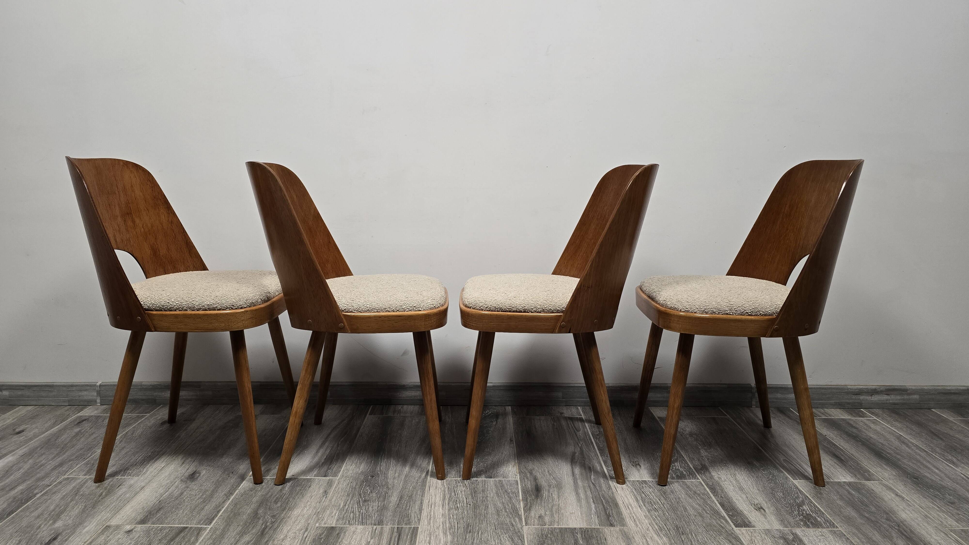 Dining Chairs from Oswald Haerdtl, 1950s, Set of 4