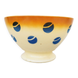 Vintage moon earthenware bowl