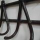 Bamboo wall mounted coat rack