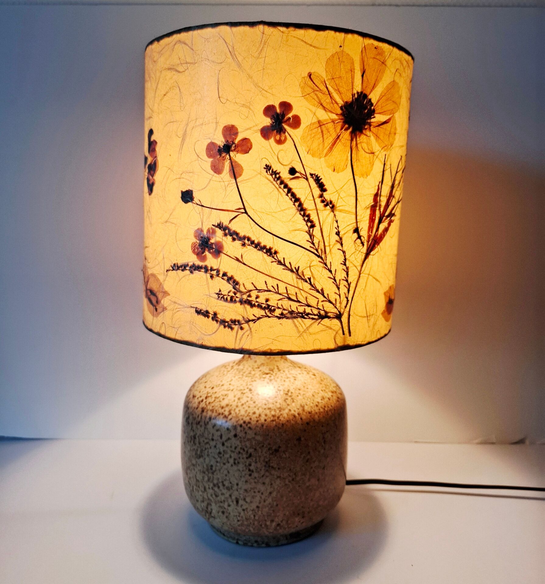 Vintage ceramic lamp