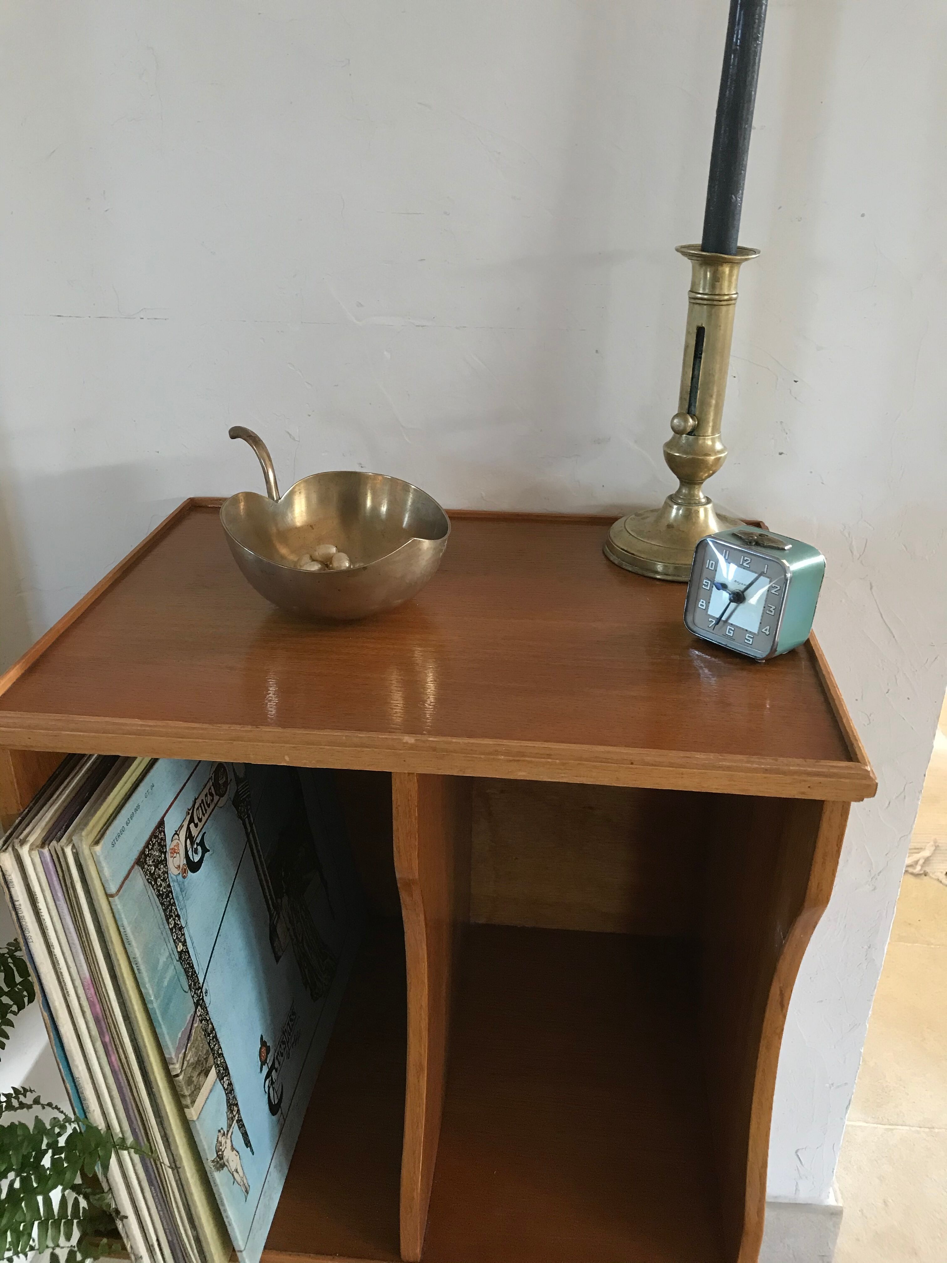 Empty brass apple pocket