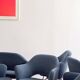 Ensemble de 6 chaises Executive vintage par Eero Saarinen pour Knoll, 1940