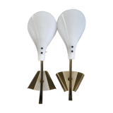 Brass sconces