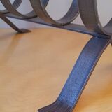 Brutalist magazine rack, 1950.