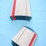 Wall light l'Epicurienne peacock coral