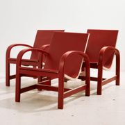 Beech armchair