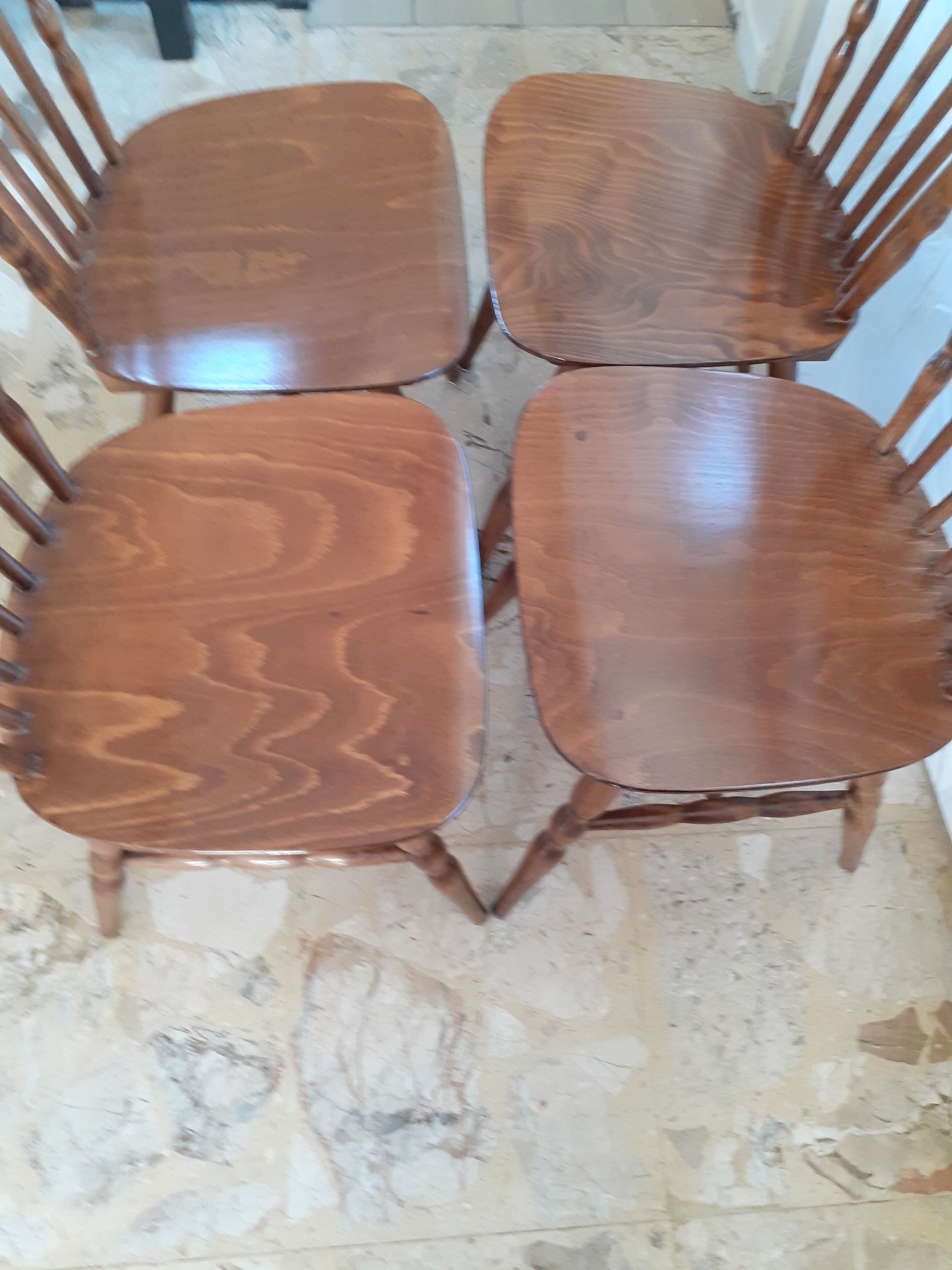 Set of 4 chairs baumann tacoma