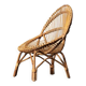 Bonacina style rattan armchair, 1960
