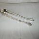 Silver-plated sugar tongs