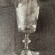 Grande Coupe Cristal Val St Lambert Décor de Pampres