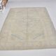 Tapis Oushak turc vintage en laine