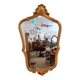 Baroque shell mirror